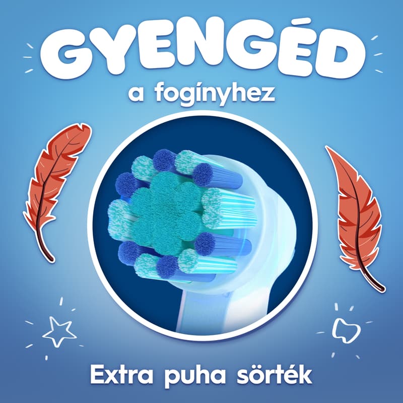 Oral-B Pro Kids Elektromos Fogkefe, Oroszlánkirály, Utazótokkal