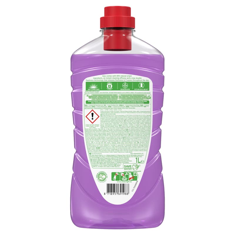 Ajax Floral Fiesta Ultra Lavender general cleaner