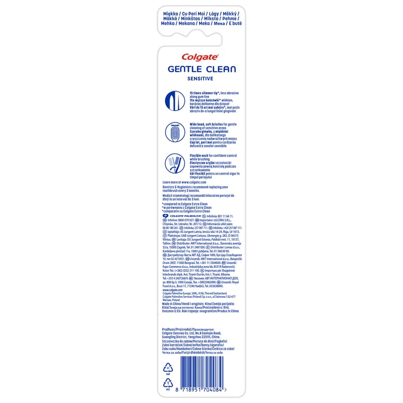 Colgate Gentle Clean Soft soft toothbrush duo