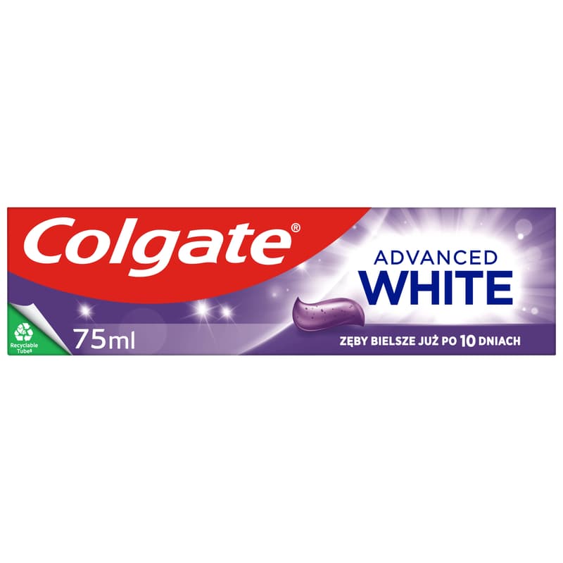 Colgate Advanced Whitening Purple toothpaste