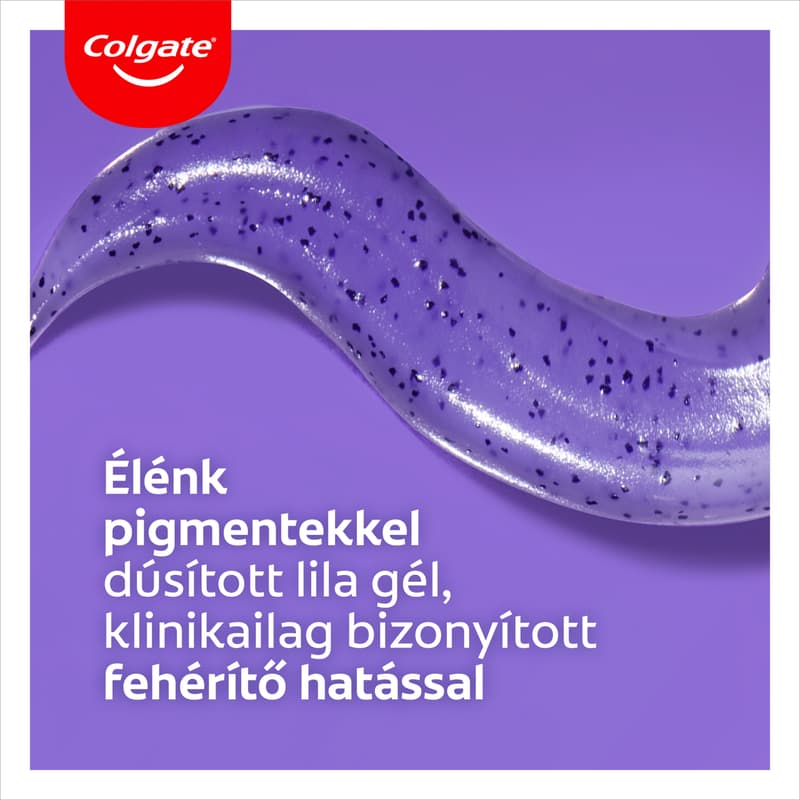 Colgate Advanced Whitening Purple toothpaste