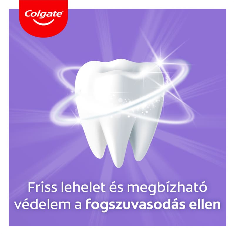 Colgate Advanced Whitening Purple toothpaste