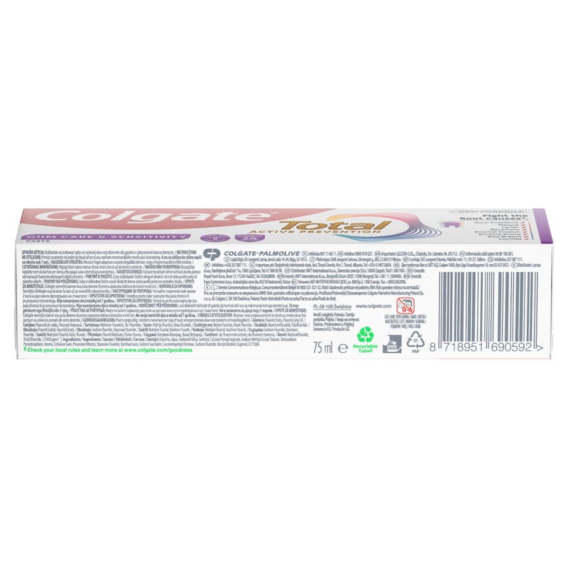 Colgate Total Gum and Sensitivity fogkrém