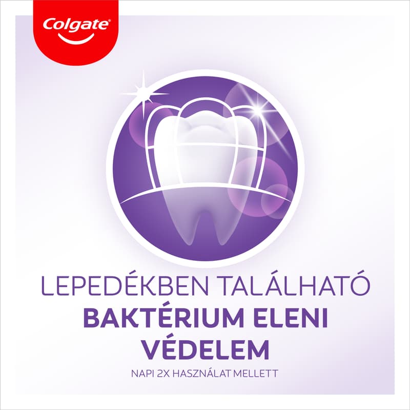 Colgate Max White Purple mouthwash