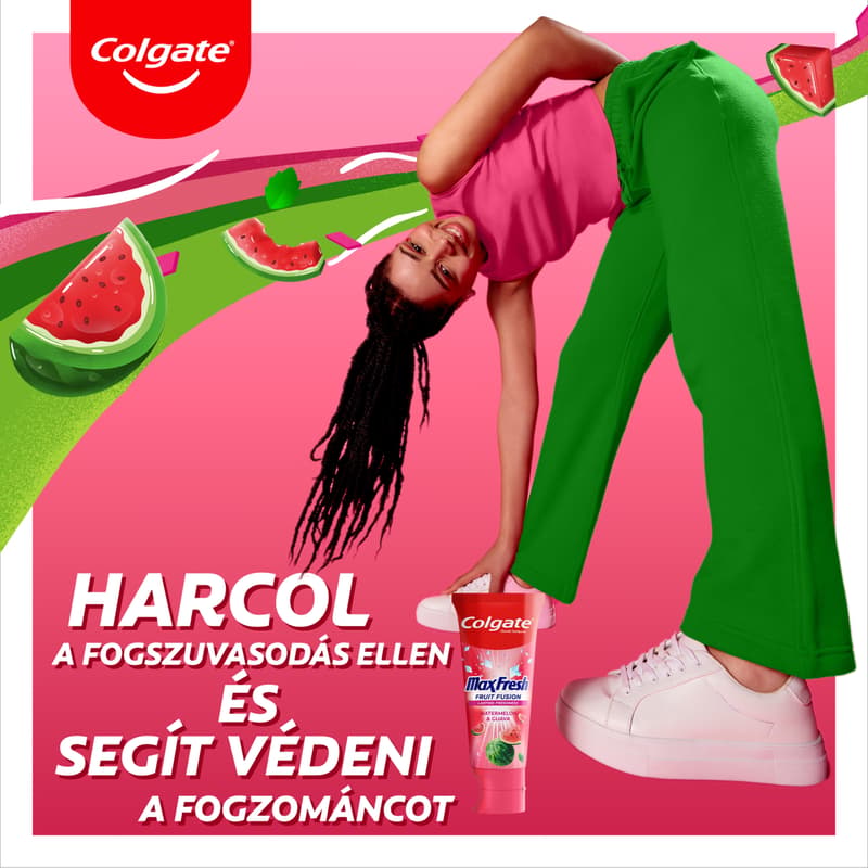 Colgate Max Fresh Fruit Fusion Melone fogkrém