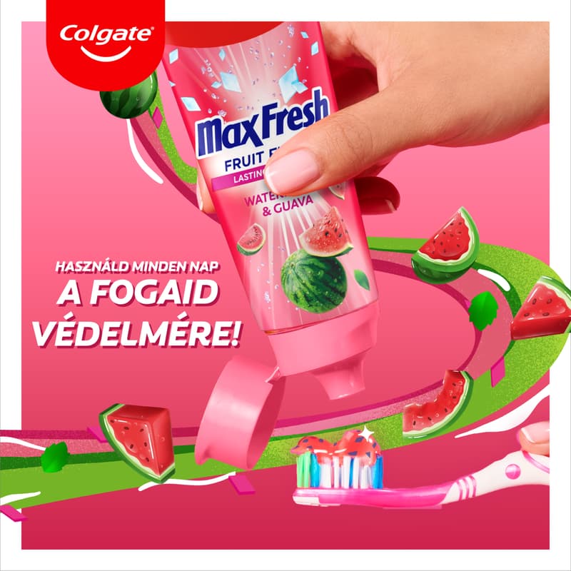 Colgate Max Fresh Fruit Fusion Melone fogkrém