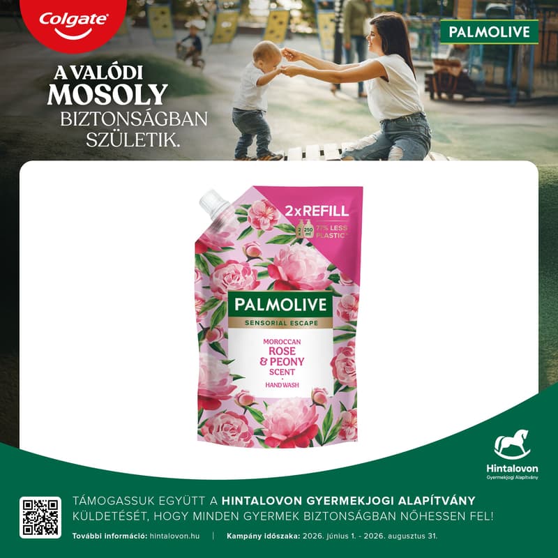 Palmolive Sensorial Escape Rose liquid hand soap refill