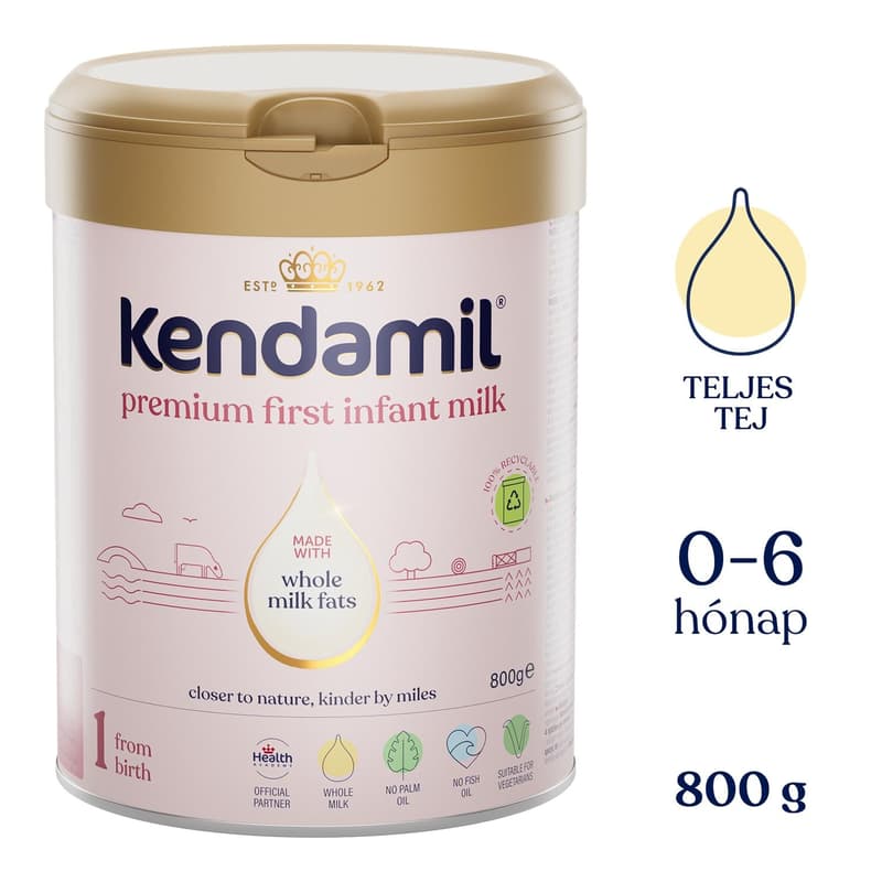 Kendamil PREMIUM 1 First Infant Milk Formula(800 g)