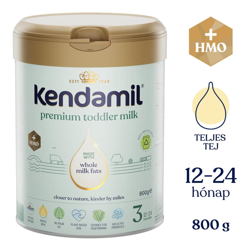 Kendamil PREMIUM 3 Toddler Milk Formula (800 g)