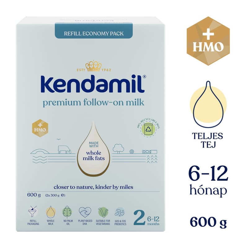 Kendamil PREMIUM Box 2 Follow-On Milk Formula (600 g)