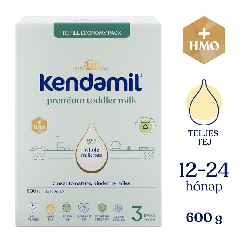 Kendamil PREMIUM Box 3 Toddler Milk Formula (600 g)