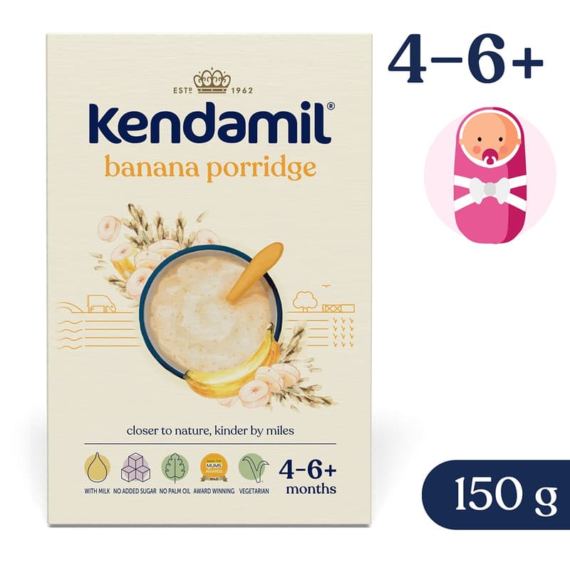 Kendamil Banana Baby Porridge 150g