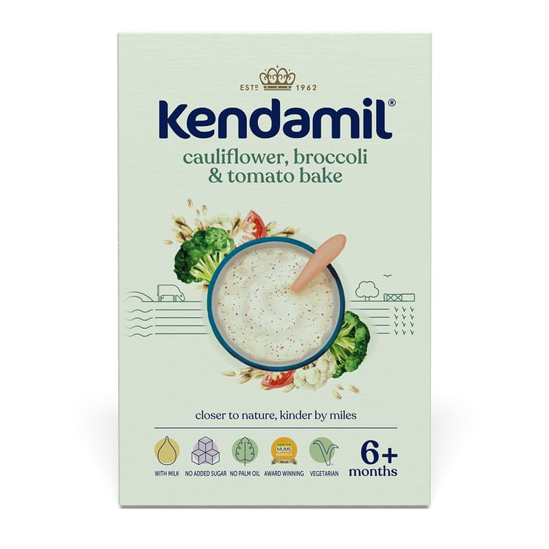 Kendamil Cauliflower, Broccoli Porridge 150g