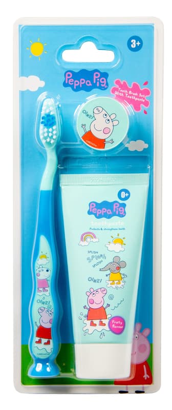 Peppa Malac gyermek fogkrém és fogkefe csomag