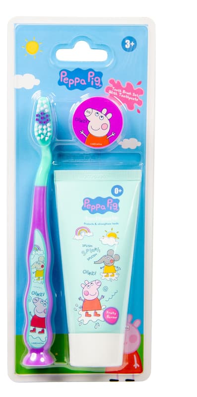 Peppa Malac gyermek fogkrém és fogkefe csomag