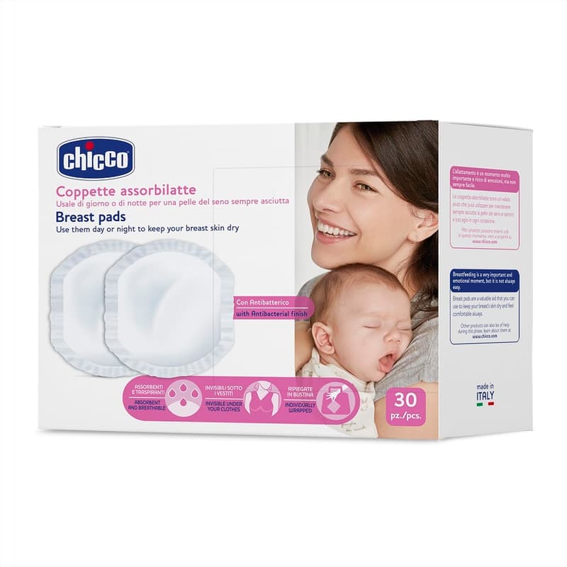 Chicco antibacterial bra pad with absorbent