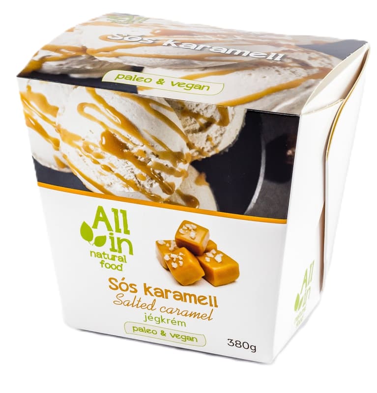 All in Natural Food Sós karamell jégkrém