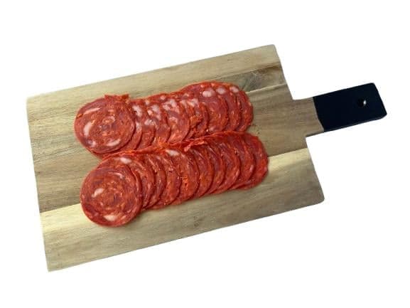 Kifli Delikátesz Chorizo extra mild sliced