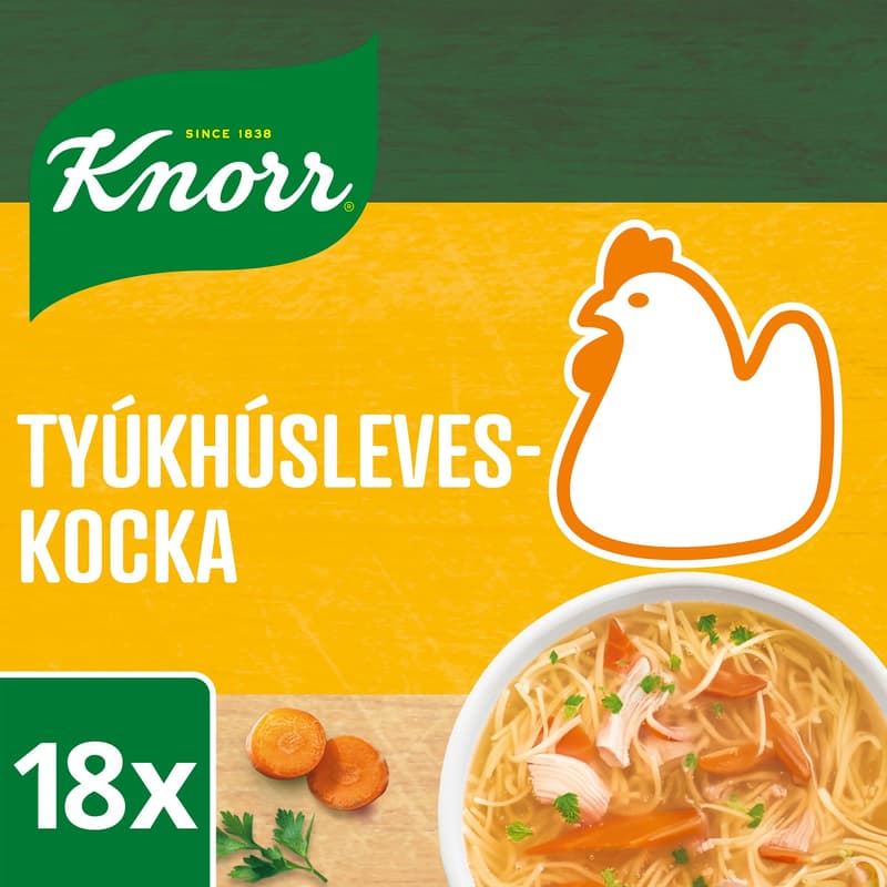 Knorr XXL Chicken Soup Cubes 18 x 10 g (180 g)