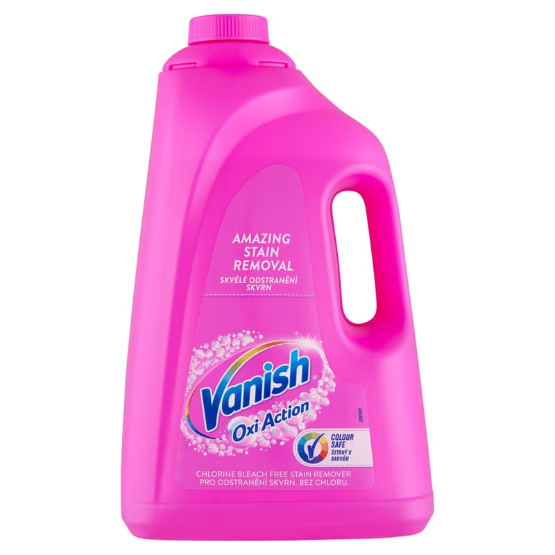 Vanish Oxi Action Liquid Stain Remover, PINK, 4l