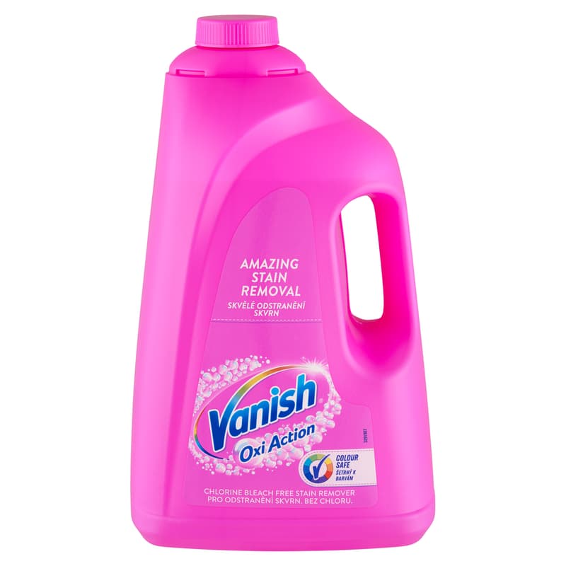 Vanish Oxi Action Liquid Stain Remover, PINK, 4l