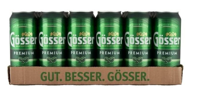 Gösser Premium lager 5%, 24 pcs