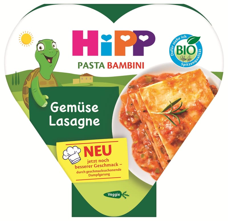 Hipp BIO Vegetable lasagne, from 1 year