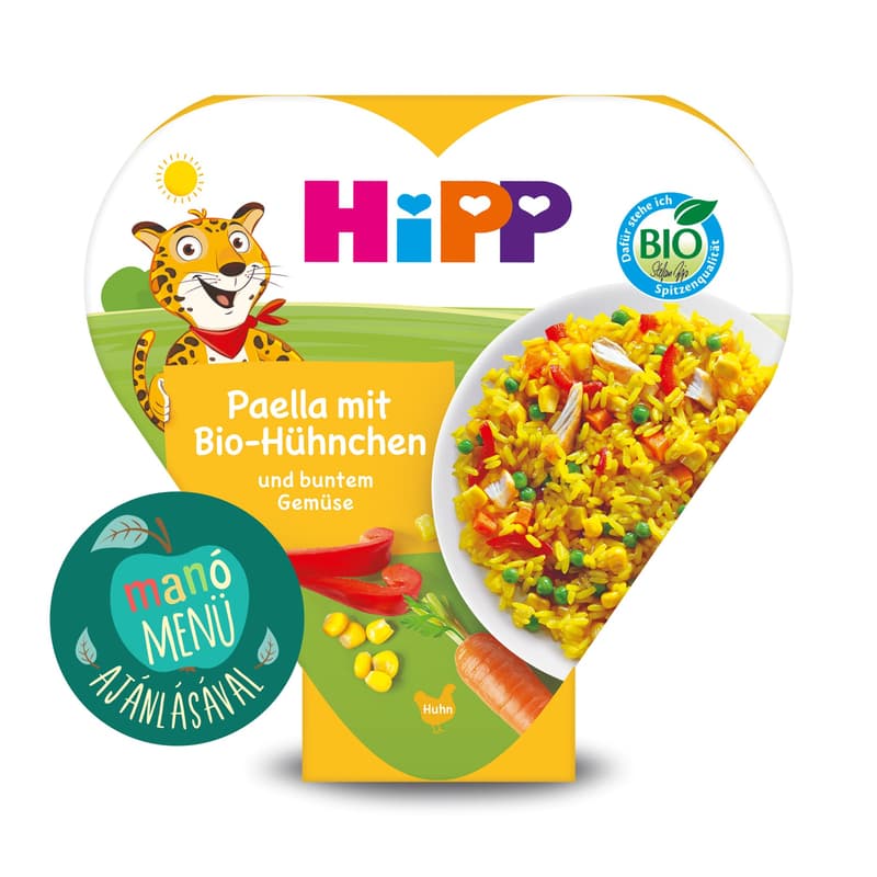 Hipp BIO Paella with chicken and vegetables, from 1 year