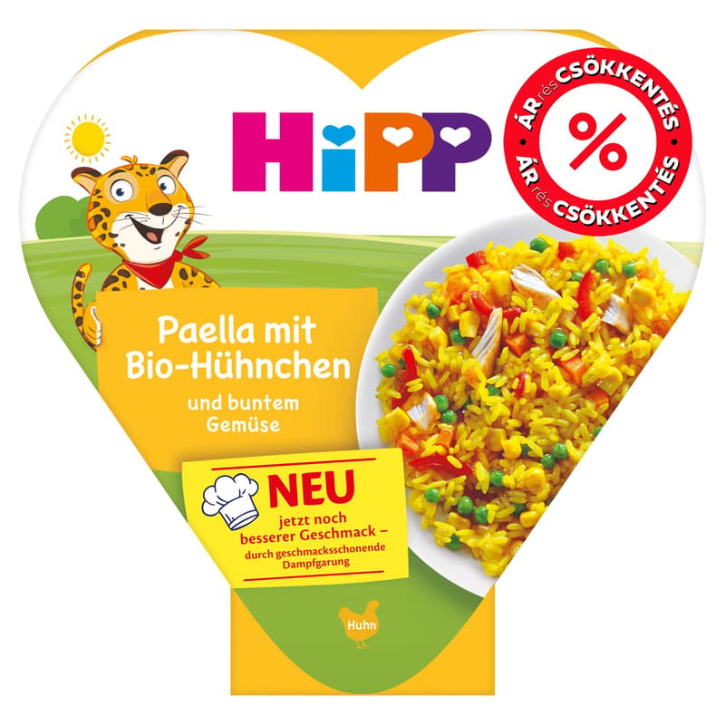 Hipp BIO Paella with chicken and vegetables, from 1 year