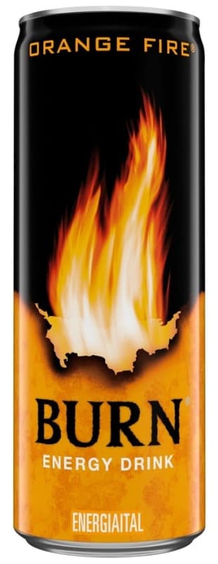 Burn Orange Fire Energy Drink 250 ml