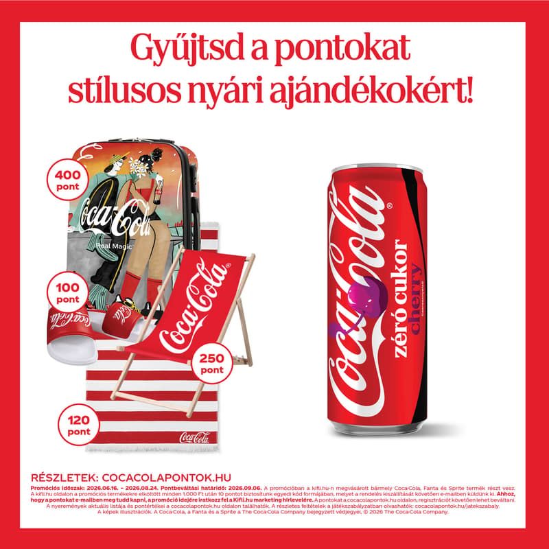 Coca-Cola Zero Cherry Cola-Flavored, Energy-Free, Carbonated Soft Drink with Sweeteners 300 ml