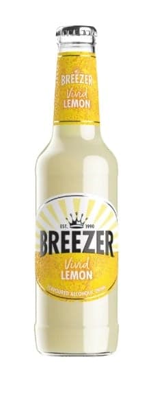Breezer Lemon Flavoured Alcoholic Drink 4% 275 ml
