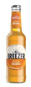 Breezer Orange Flavoured Alcoholic Drink 4% 275 ml