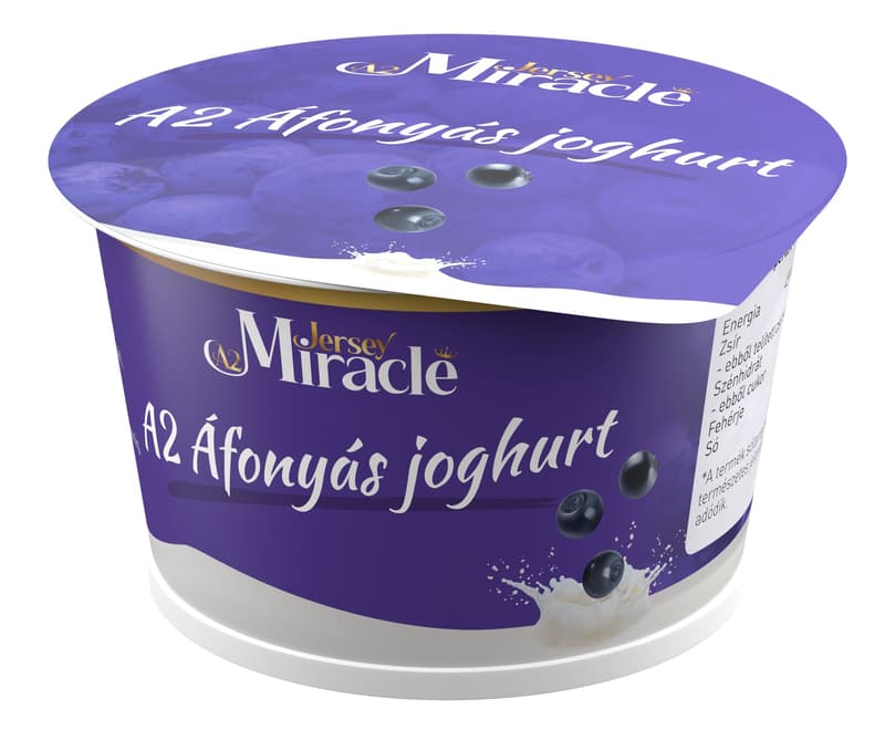 Jersey Miracle A2 gyümölcsjoghurt áfonyás