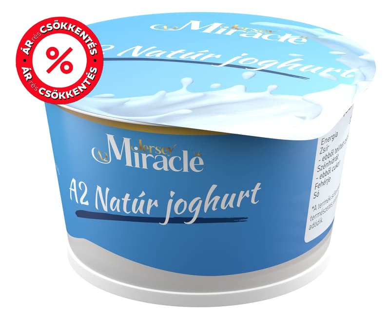 Jersey Miracle A2 natúr joghurt