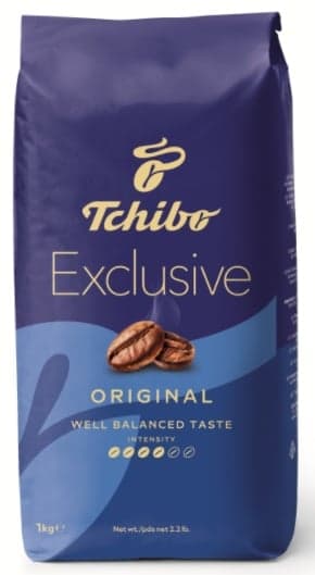 Tchibo,szemes kávé,1kg,Exclusive