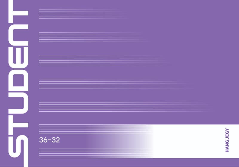 Ico Student Hangjegyfüzet 36-32 Fekvő 32 Lap