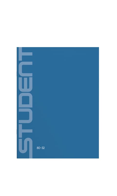 Ico Student Füzet Sima 32 Lap A/4