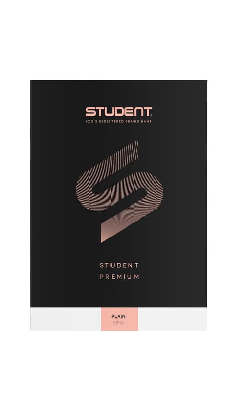 Ico Student Prémium (Fekete) Füzet Sima 32 Lap A/4