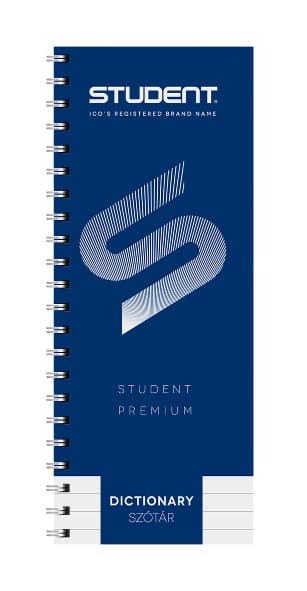 Ico Student Prémium Spirál Szótárfüzet 40 Lap