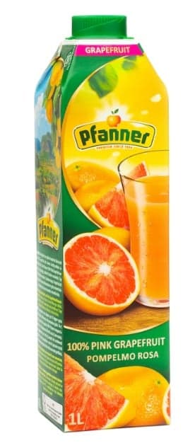 Pfanner Pink Grapefruit 100% 1l