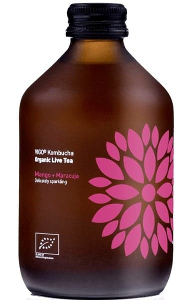 Vigo - BIO Longbrew Kombucha Mango Passion Fruit 330 ml 