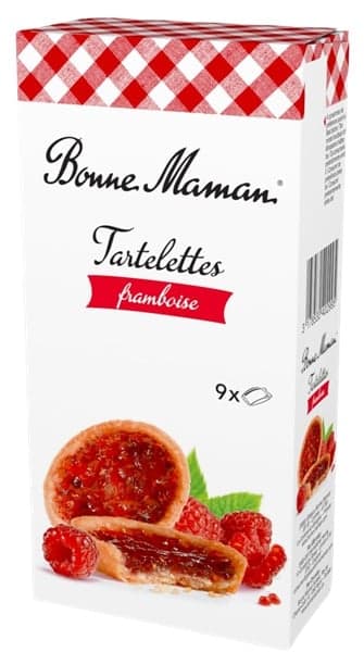 Bonne Maman Raspberry flavoured tartelettes