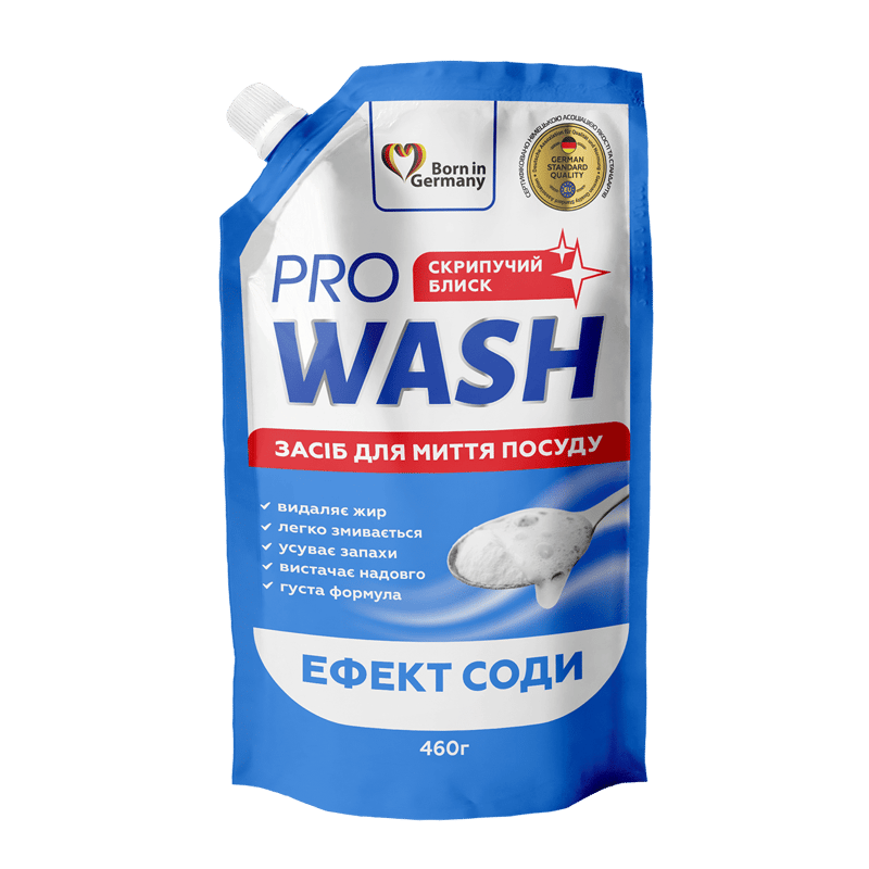 PRO WASH dishwashing liquid "Soda effect" (doypack)