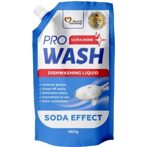 PRO WASH dishwashing liquid "Soda effect" (doypack)