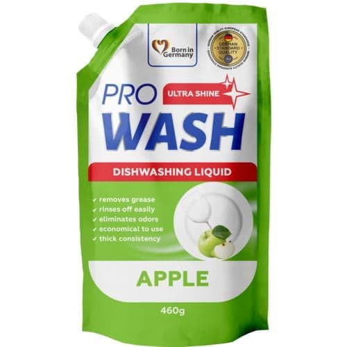 PRO WASH dishwashing liquid "Apple" (doypack)