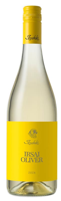 Organic Irsai Olivér white wine