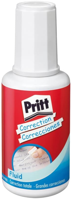 Pritt fluid 1620 correction fluid 20ml solvent-based