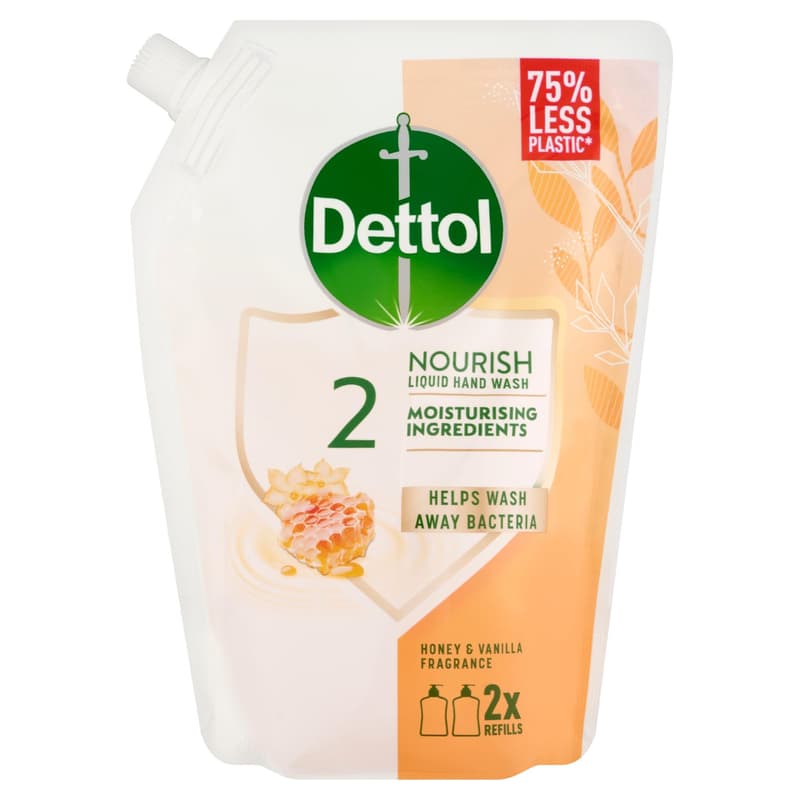 Dettol Liquid Hand Wash Refill Honey 500ml