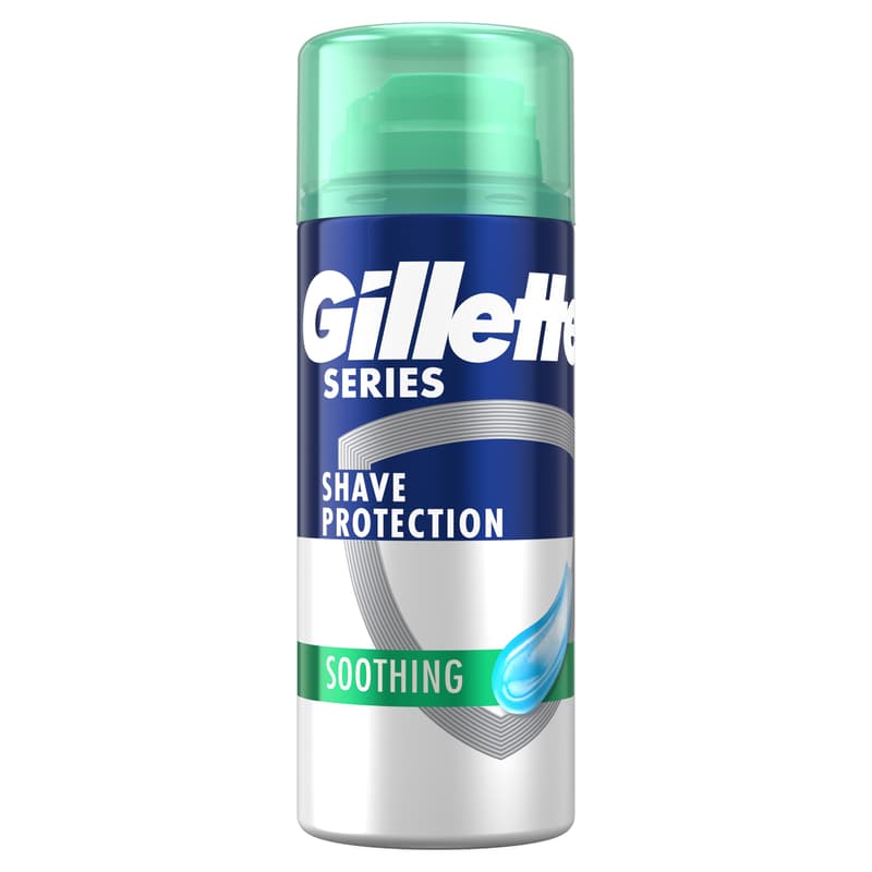 Gillette Series Nyugtató Hatású Borotvazselé Aloe Verával, utazó kiszerelés, 75 ml